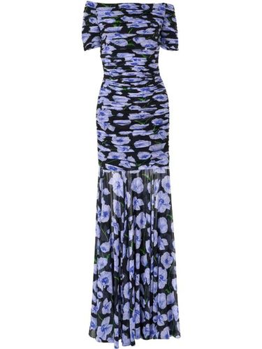 Robe longue à fleurs - Carolina Herrera - Modalova