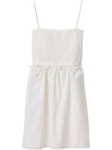 Robe à logo imprimé - Miu Miu - Modalova