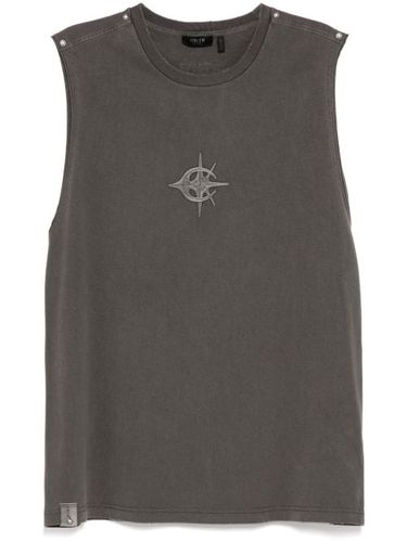 FIVE CM gilet à logo brodé - Gris - FIVE CM - Modalova