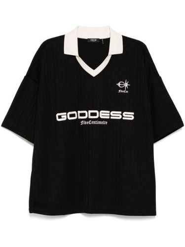 FIVE CM polo à logo brodé - Noir - FIVE CM - Modalova
