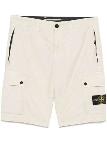 Short en coton à poches cargo - Stone Island - Modalova