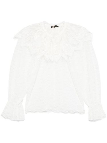 Blouse à fleurs en dentelle - Maje - Modalova