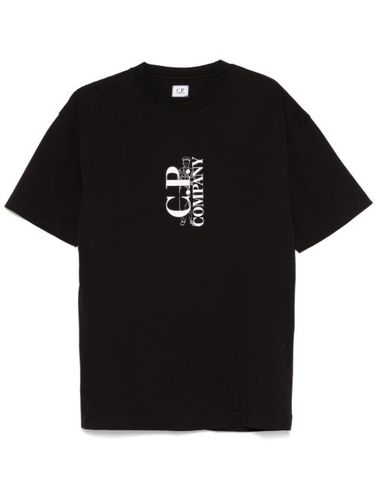 T-shirt à logo imprimé - C.P. Company - Modalova