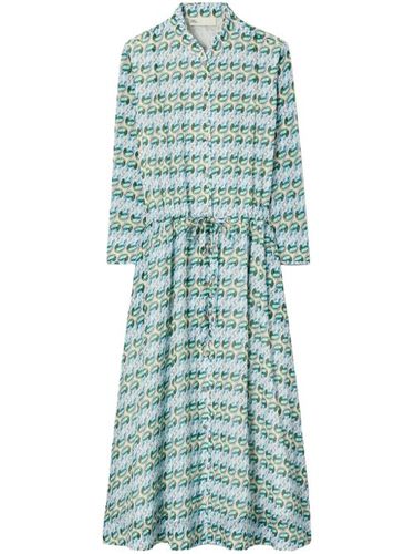Robe mi-longue à imprimé graphique - Tory Burch - Modalova