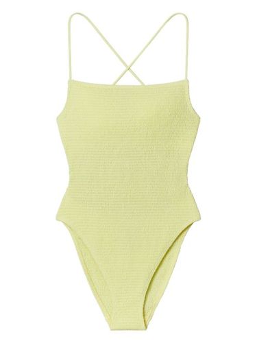Maillot de bain à design froncé - Tory Burch - Modalova