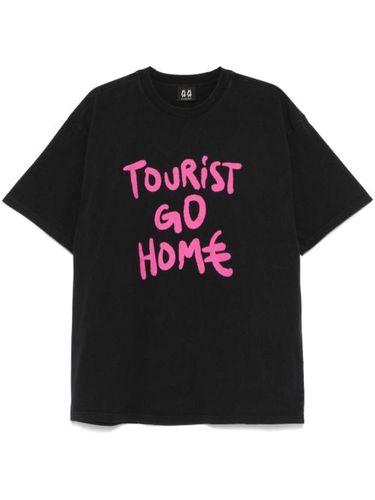 T-shirt à imprimé texte - 44 LABEL GROUP - Modalova