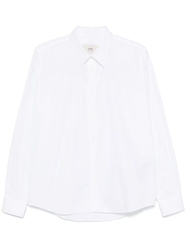 AMI Paris chemise en coton - Blanc - AMI Paris - Modalova