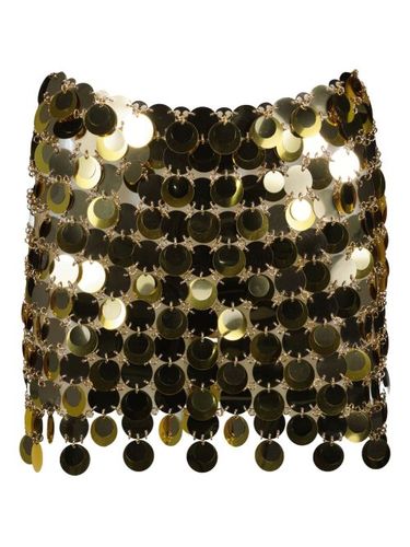Rabanne minijupe à sequins - Or - Rabanne - Modalova