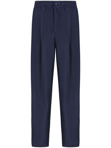 Pantalon en soie - Giorgio Armani - Modalova