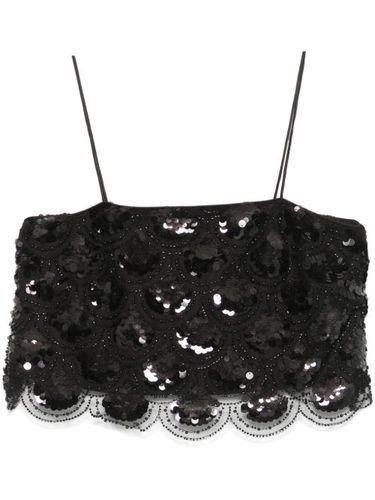 Haut crop à sequins - ROTATE BIRGER CHRISTENSEN - Modalova