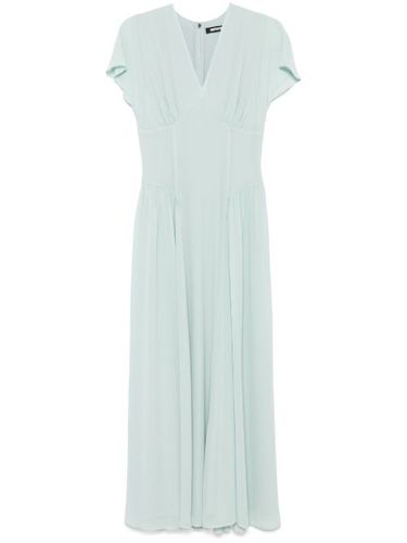 Robe longue à col v - ROTATE BIRGER CHRISTENSEN - Modalova