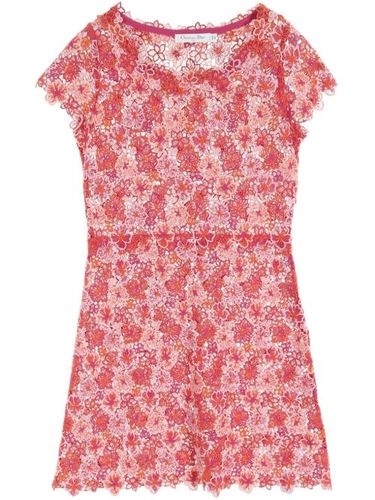 Robe à dentelle fleurie (années 2010) - Christian Dior Pre-Owned - Modalova