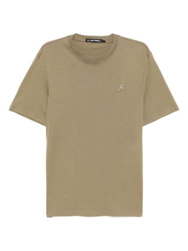 T-shirt à logo brodé - Karl Lagerfeld - Modalova