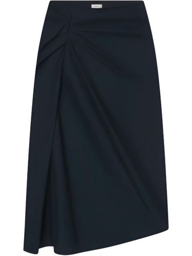 Robe mi-longue à détails drapés - A.L.C. - Modalova