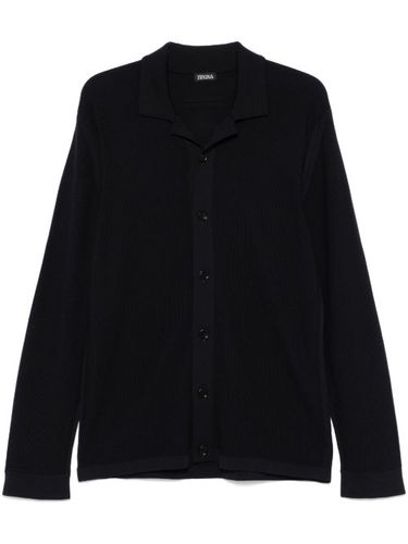 Zegna chemise en laine - Bleu - Zegna - Modalova