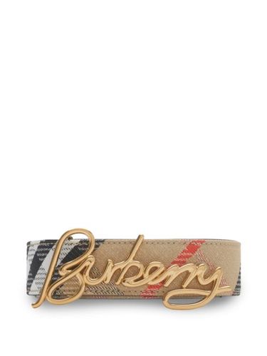 Ceinture signature à design réversible - Burberry - Modalova