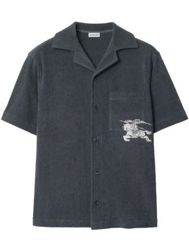 Polo en tissu éponge à logo EKD - Burberry - Modalova