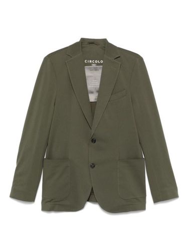 Piqué-weave blazer - Circolo 1901 - Modalova
