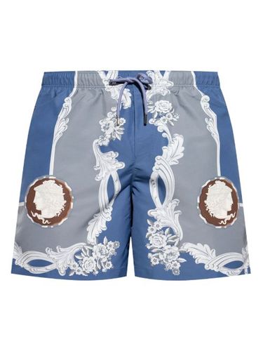 Versace short de bain Cameo - Bleu - Versace - Modalova