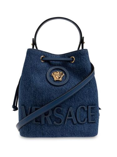 Sac seau La Medusa en jean - Versace - Modalova