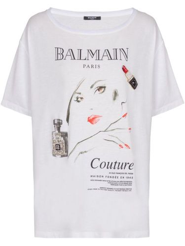 Balmain t-shirt Beauty - Blanc - Balmain - Modalova