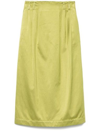 Jupe en satin à coupe mi-longue - Peserico - Modalova