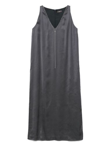 Robe mi-longue à ornements Monili - Peserico - Modalova