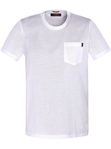 T-shirt en coton à poche poitrine - Moorer - Modalova