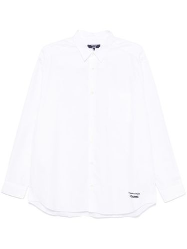 Chemise à logo brodé - Comme des Garçons Homme - Modalova