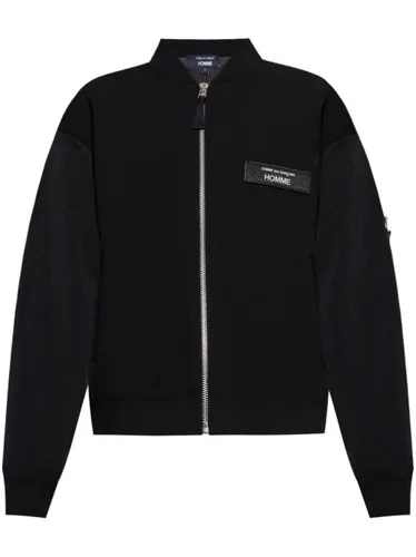 Veste bomber à patch logo - Comme des Garçons Homme - Modalova