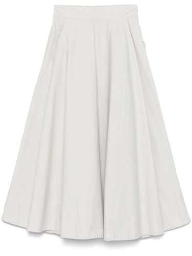 REMAIN jupe longue en coton - Gris - REMAIN - Modalova