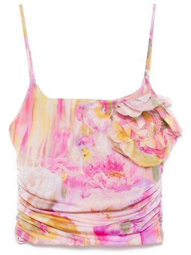 Blumarine haut à fleurs - Rose - Blumarine - Modalova