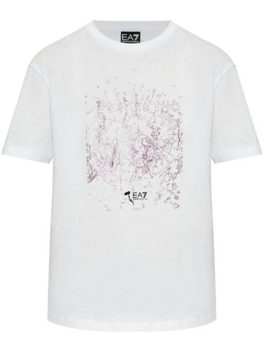T-shirt à logo imprimé - Ea7 Emporio Armani - Modalova