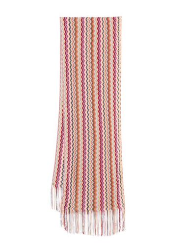 Missoni écharpe Zigzag - Rose - Missoni - Modalova
