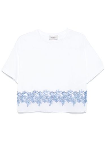 Chemise en dentelle fleurie - ERMANNO FIRENZE - Modalova