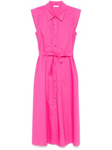 Robe en coton à coupe mi-longue - LIU JO - Modalova