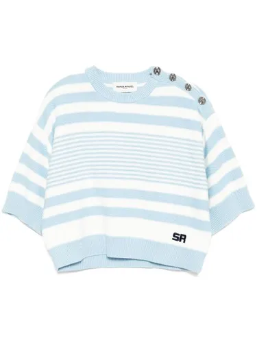 Sonia Rykiel pull rayé - Blanc - Sonia Rykiel - Modalova