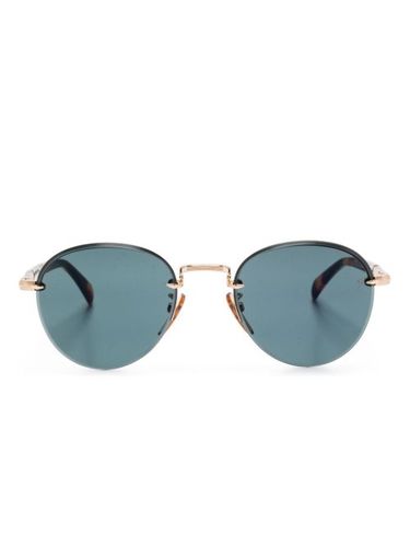 Lunettes de soleil à monture pantos - Eyewear by David Beckham - Modalova
