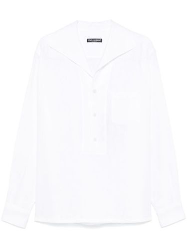 Chemise en lin à manches longues - Dolce & Gabbana - Modalova