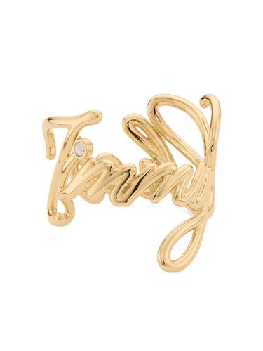 Jimmy Choo bague Logo Script - Or - Jimmy Choo - Modalova