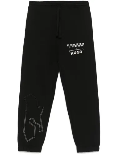 Pantalon de jogging à logo imprimé - HUGO - Modalova