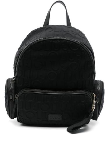 Sac à dos à logo embossé - LIU JO - Modalova