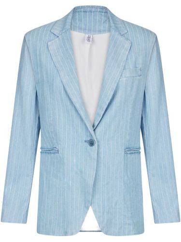Blazer en jean à fines rayures - LIU JO - Modalova