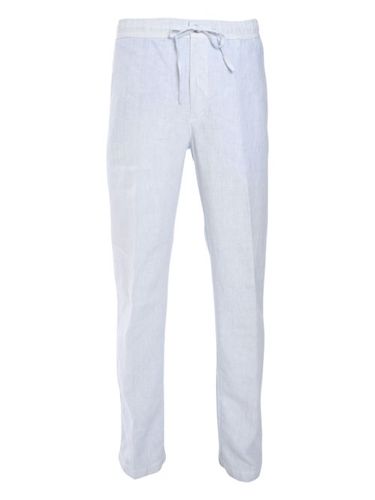 Lino pantalon en lin - Bleu - 120% Lino - Modalova
