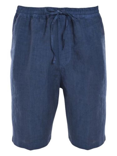 Short en lin à lien de resserrage - 120% Lino - Modalova