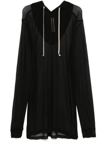 Hoodie à effet de transparence - Rick Owens - Modalova