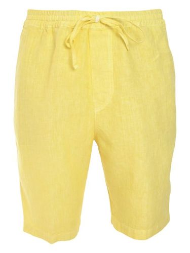 Lino bermuda en lin - Jaune - 120% Lino - Modalova