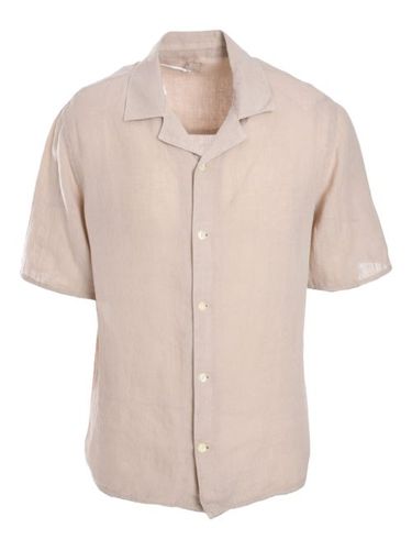 Chemise boutonnée à manches courtes - 120% Lino - Modalova