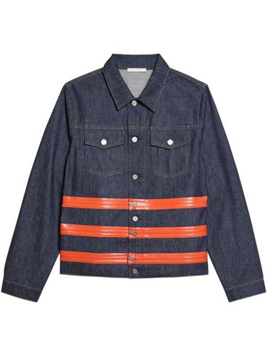 Veste en jean à détails de zips - Helmut Lang - Modalova