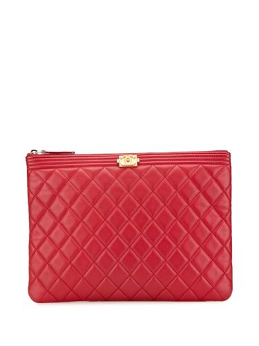 Pochette Caviar Boy O Case médium (2017-2018) - CHANEL Pre-Owned - Modalova